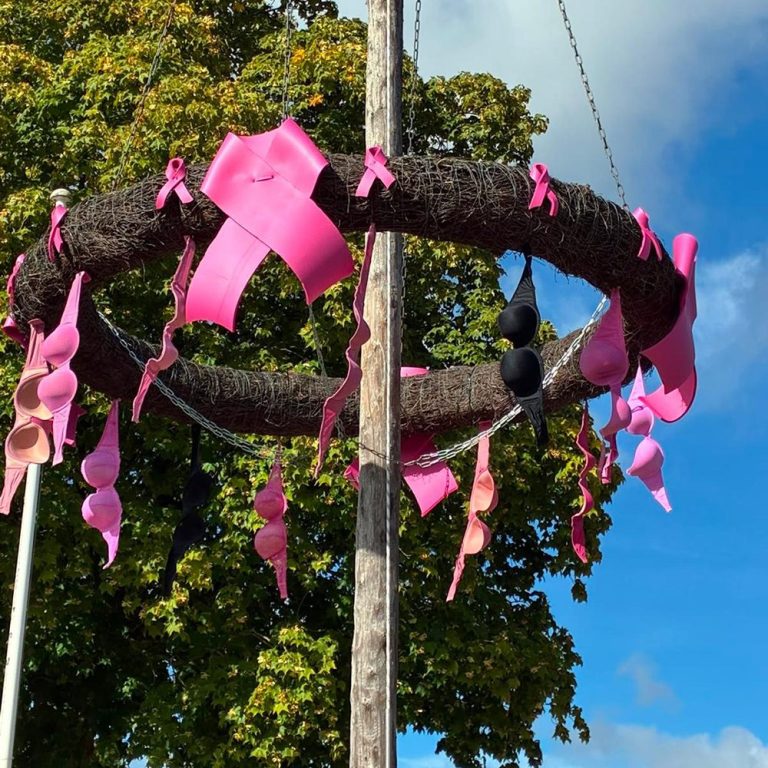 Pinktober in Heide - Raffinerie